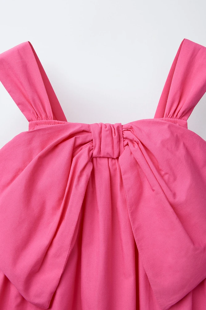 ROBE AVEC MAXI NŒUD