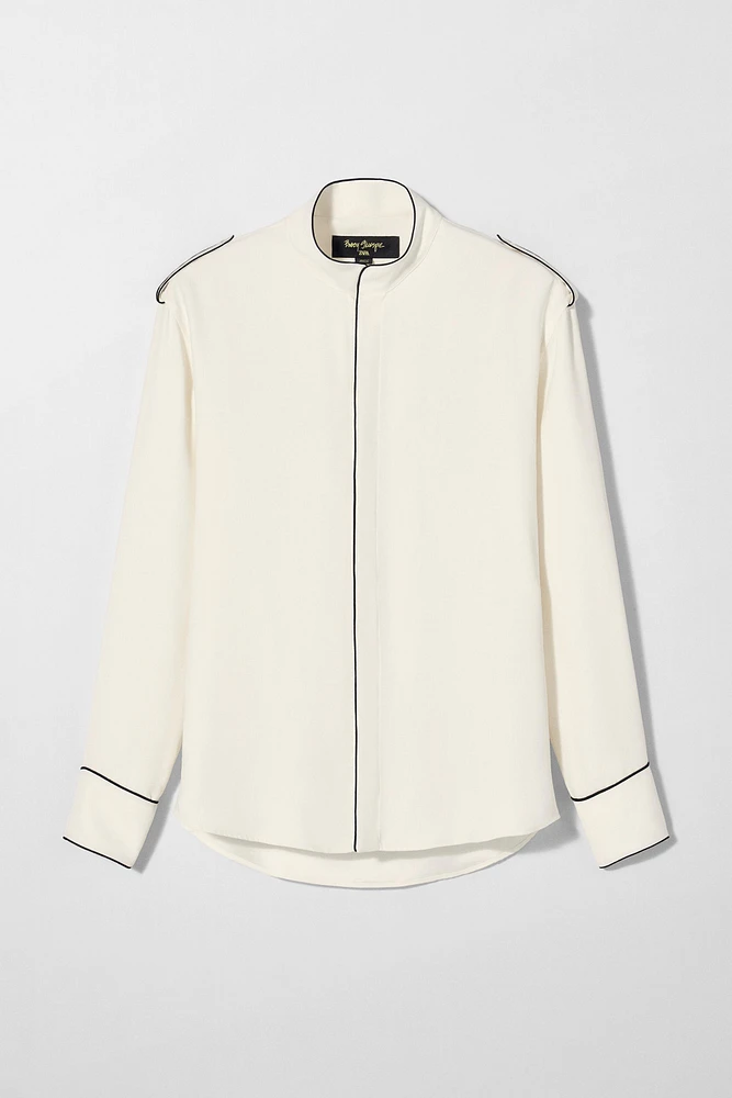 CONTRAST SHIRT BOBBY GILLESPIE X ZARA