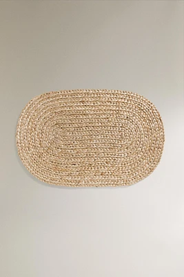 OVAL JUTE DOORMAT