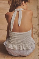 HALTER MIXED TOP