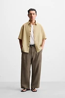 CHEMISE À IMPRIMÉ EN CONTRASTE