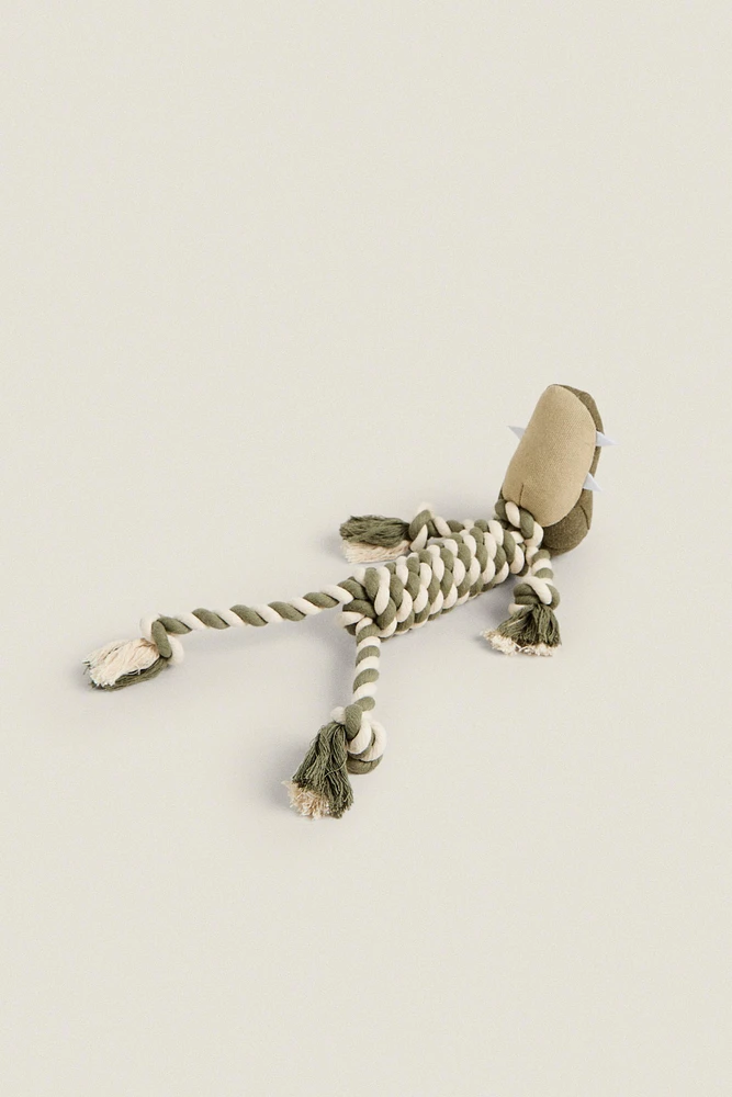 JOUET CROCODILE ANIMAL DE COMPAGNIE