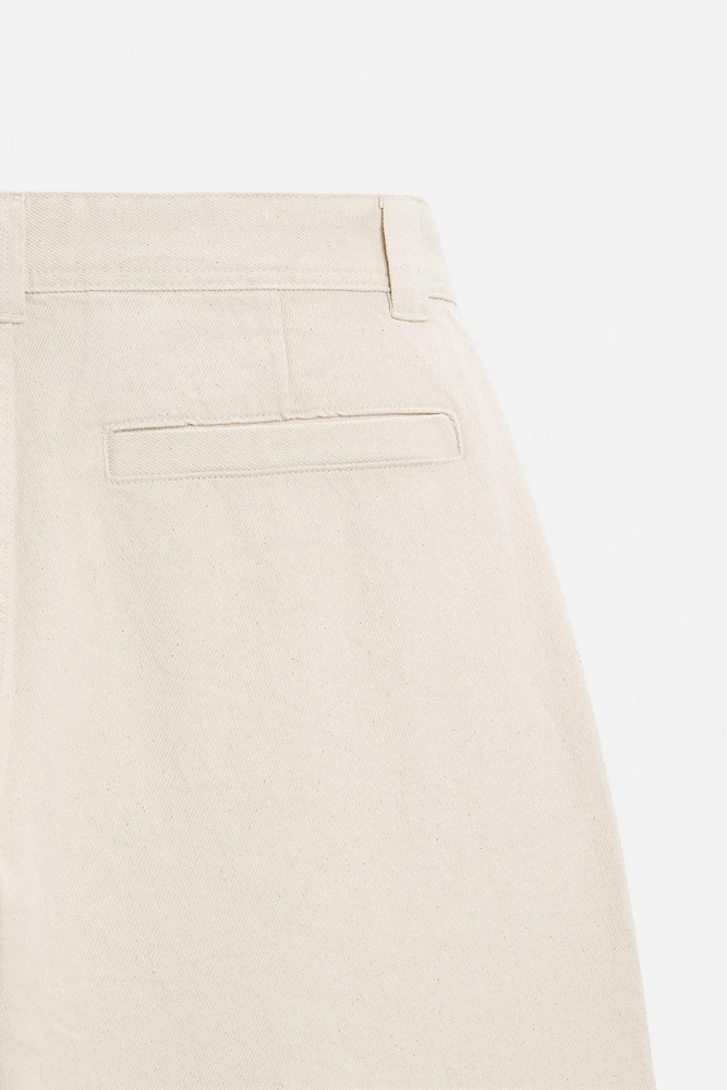 PANTALON STRAIGHT FIT TWILL
