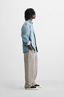 RELAXED FIT DRAWSTRING JEANS