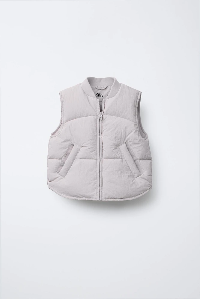 DOUDOUNE SANS MANCHES REMBOURRÉE ET IMPERMÉABLE