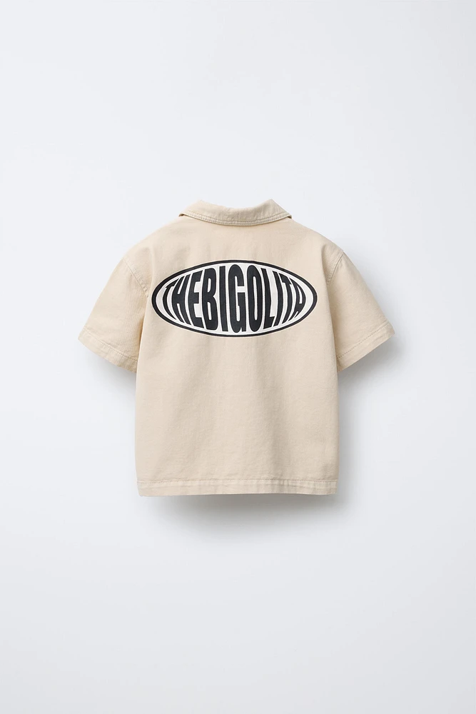 TWILL POCKET SHIRT