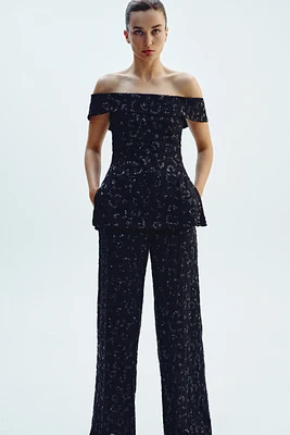 SEQUIN VEST TOP