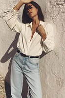 SHIRT WITH LINED BUTTONS
