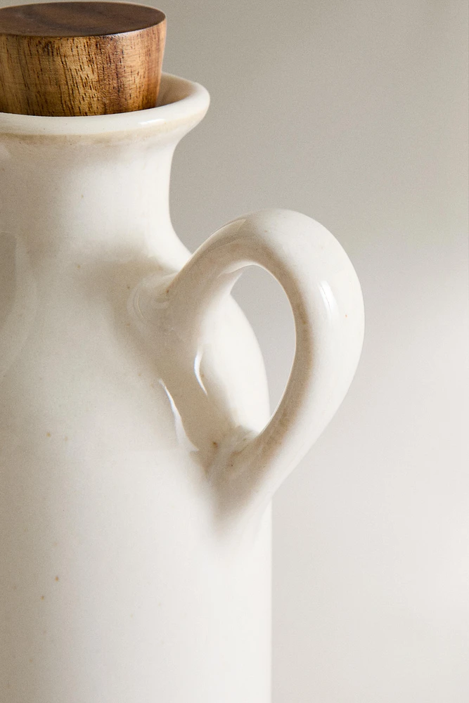 STONEWARE CRUET