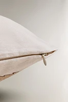 HOUSSE DE COUSSIN FLEURS