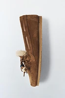 MOCASSINS EN CUIR VELOURS ÉDITION LIMITÉE