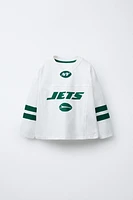 EMBROIDERED JETS © NFL PATCH T-SHIRT