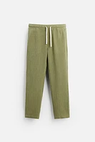 TEXTURED PANTS