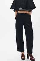 FAUX SUEDE PANTS