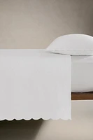 COUVRE-LIT FLEURS ONDULÉ
