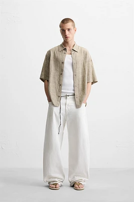 VISCOSE JACQUARD SHIRT