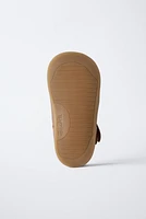 SANDALES STYLE PLAGE BAREFOOT EN CUIR