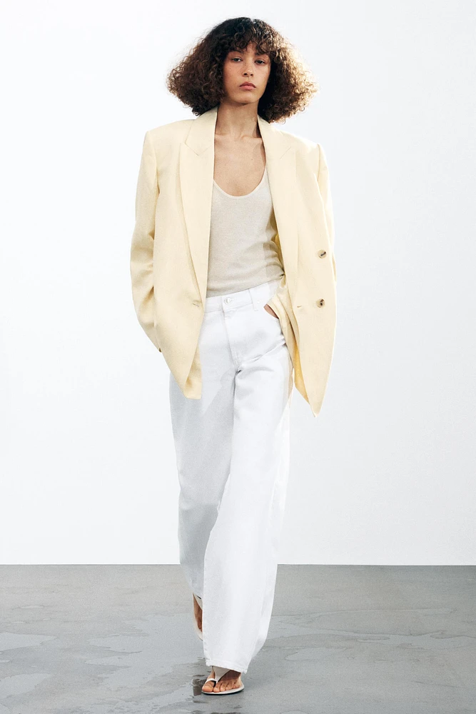 JEAN ZW COLLECTION WIDE LEG TAILLE BASSE