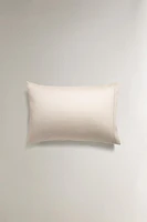 SATEEN PILLOWCASE WITH FESTOON DESIGN (300 THREAD COUNT)