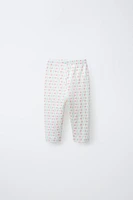 POINTELLE CHERRY LEGGINGS