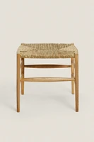 ASH WOOD AND SEAGRASS BENCH