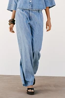 HIGH RISE Z1975 DARTED WIDE LEG JEANS