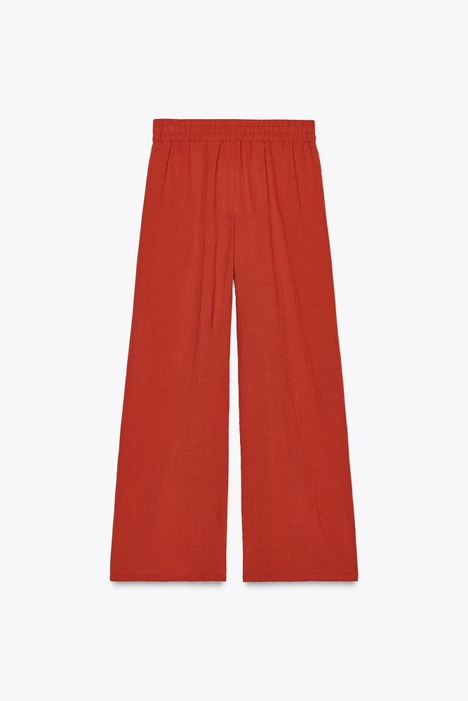 RUSTIC WIDE LEG PANTS
