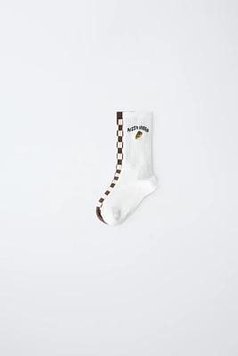 TWO PACK OF PRINTED SOCKS