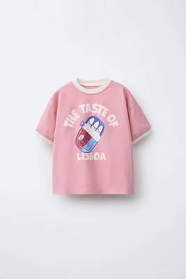 T-SHIRT IMPRIMÉ SARDINES