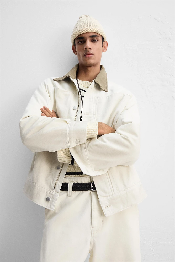 LIMITED EDITION CONTRAST DENIM JACKET