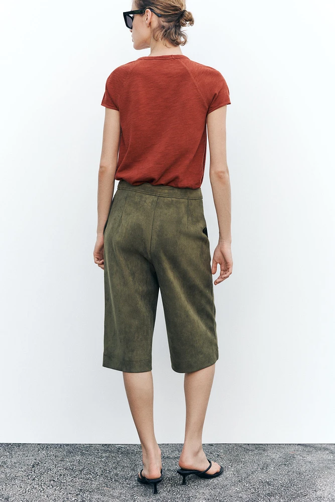 SLUB COTTON T-SHIRT
