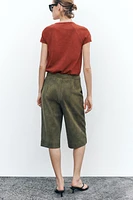 SLUB COTTON T-SHIRT
