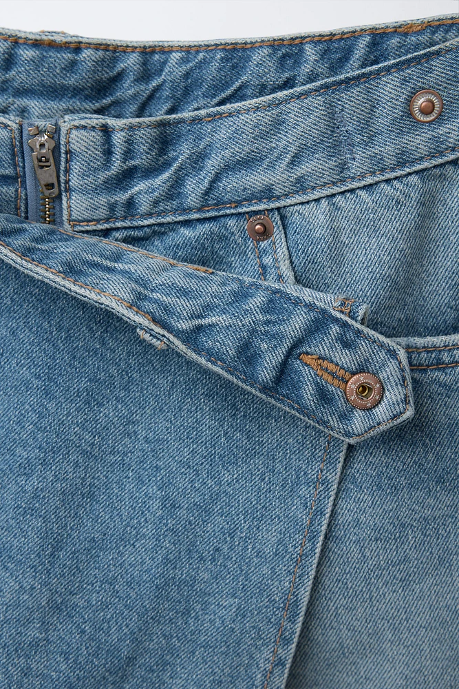DENIM SKORT