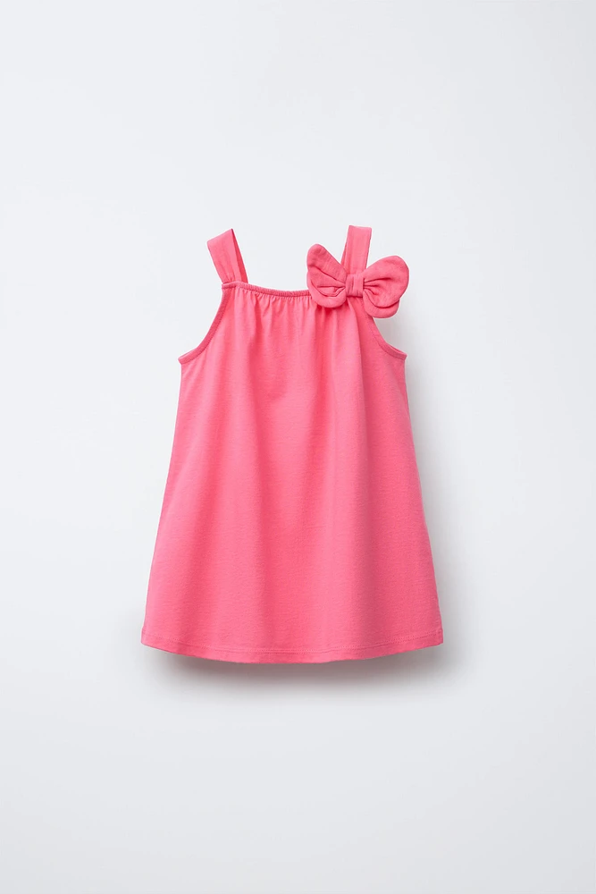 BOW STRAP DRESS
