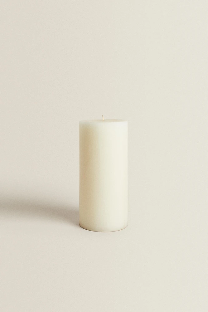 BOUGIE DÉCORATIVE LONGUE CYLINDRIQUE