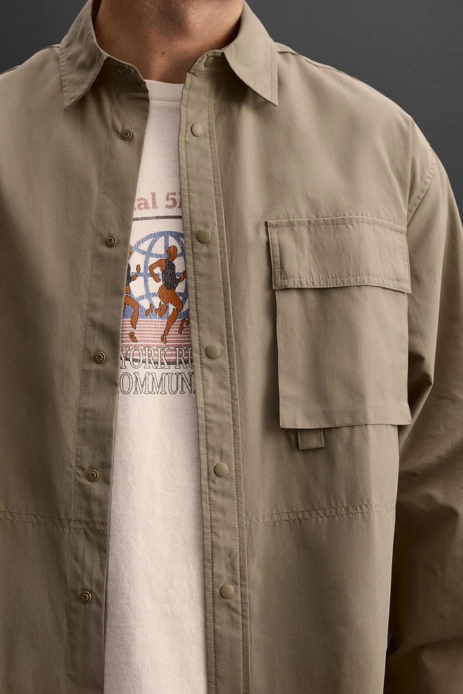 TECHNICAL POCKET OVERSHIRT