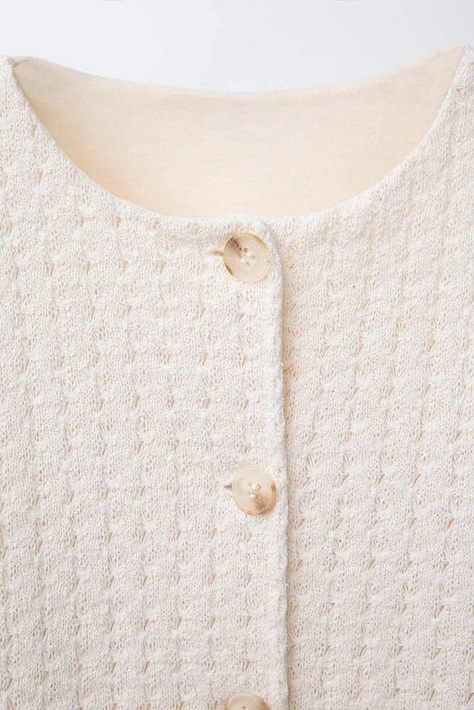 KNIT CARDIGAN