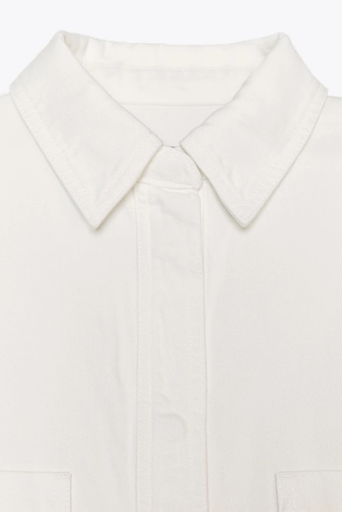 ZW COLLECTION POCKET OVERSHIRT