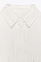 ZW COLLECTION POCKET OVERSHIRT