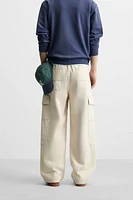 WIDE FIT CARGO PANTS