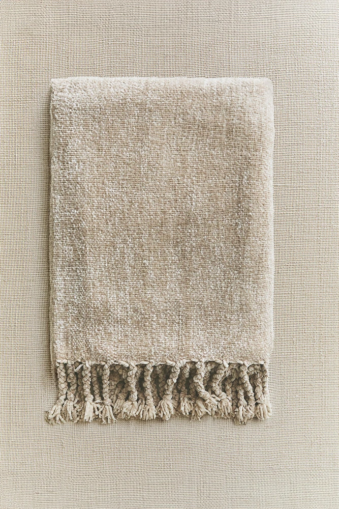 PLAID CHENILLE ÉPAISSE