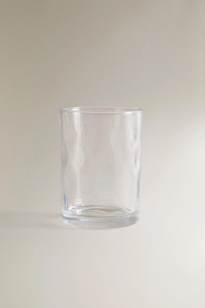 PORTE-BROSSES À DENTS VERRE