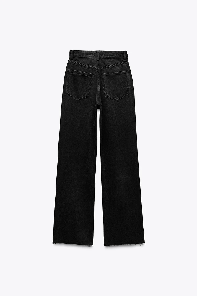 FULL LENGTH TRF HIGH RISE WIDE LEG JEANS