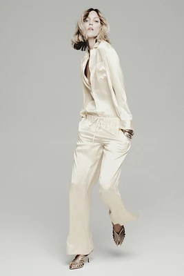 ZW COLLECTION 100% SILK PAJAMA PANTS