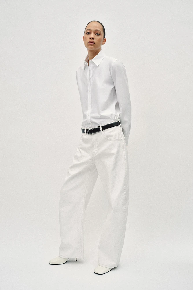 POPLIN SHIRT ZW COLLECTION