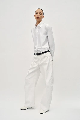 CHEMISE EN POPELINE COLLECTION ZW