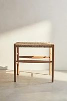 ASH WOOD AND SEAGRASS BENCH
