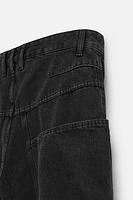 RELAXED FIT OVERSIZED POCKETS JEANS