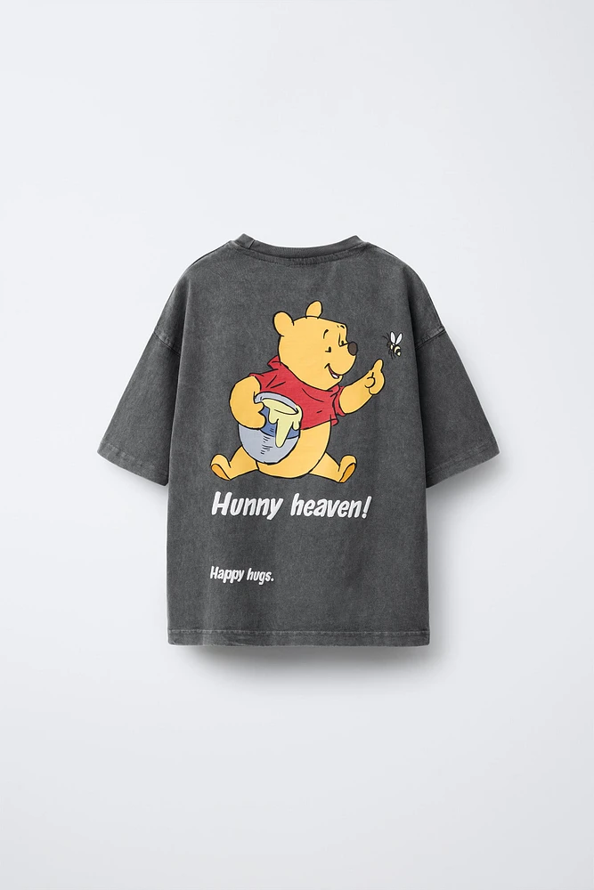 T-SHIRT EFFET DÉLAVÉ WINNIE L'OURSON © DISNEY