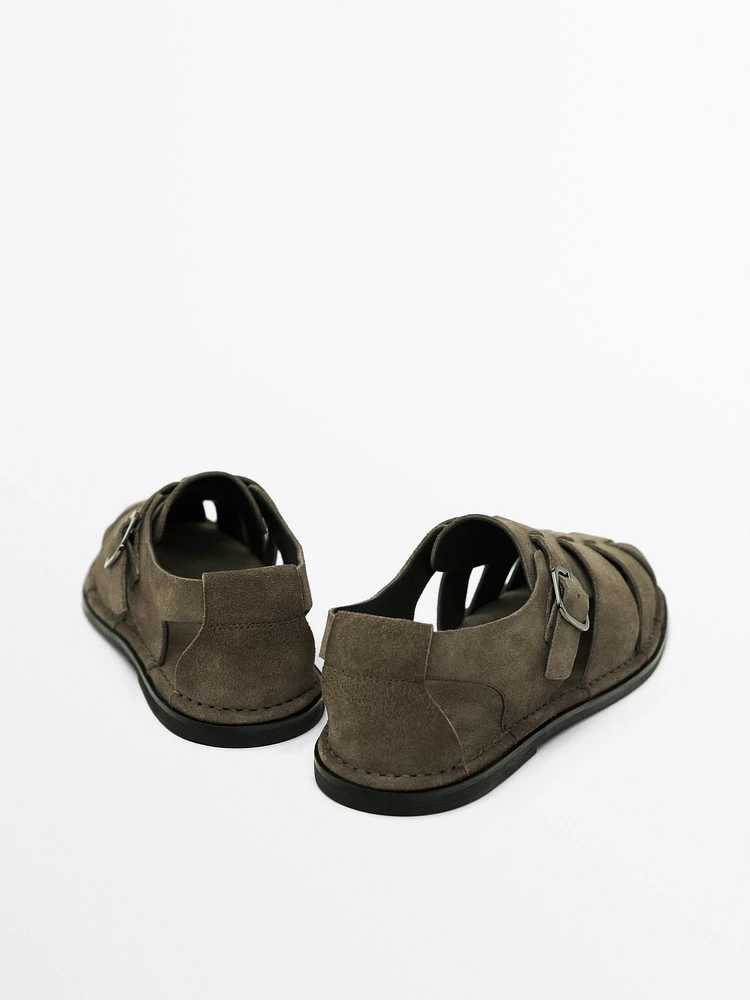 Leather cage sandals - Limited Edition